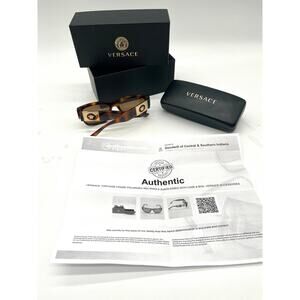 VERSACE Polarized Sunglasses, FULL INCLUSION, BOX CASE COA